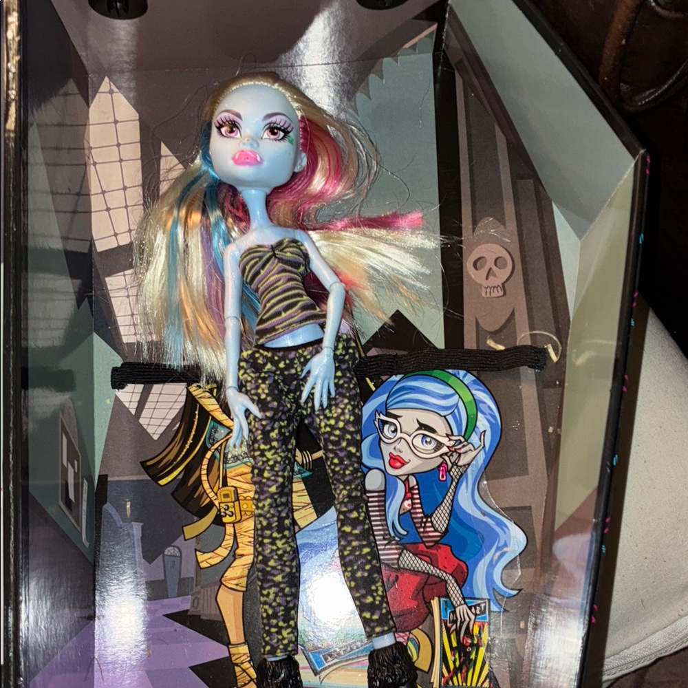 Monster High G1 Abbey Bominable Blue Yeti Doll